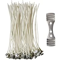 CZ Store®-Mecha para velas-✮✮GARANTÍA DE POR VIDA✮✮- Mecha de 15 CM|JUEDO DE 100 UNIDADES|Mecha para velas natural de…